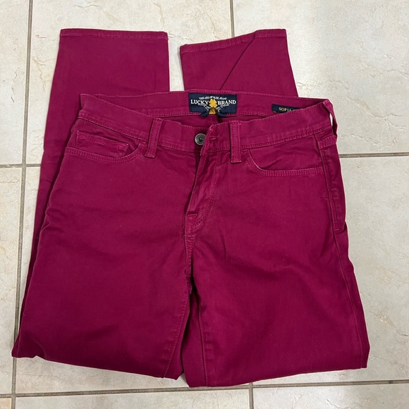 Lucky brand wine ankle Capri - Picture 6 of 6